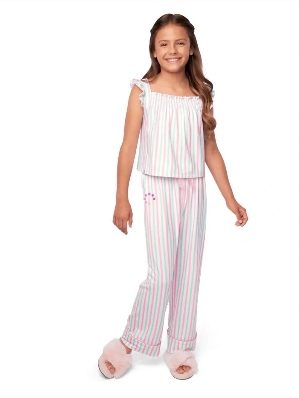 American Girl Raquel’s™ Coastal Stripes Pajamas for Girls size